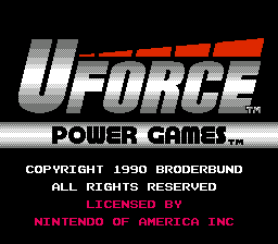 U-Force Power Games (USA) (Proto 1)